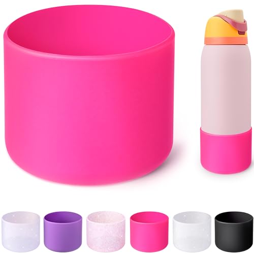 Silicone Bottom Boot for Owala 40oz FreeSip Water Bottle - Regular Rose Pink
