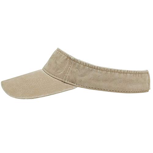 Sport Sun Visor Hats Cotton Ball Caps Empty Top Baseball Cap for Men