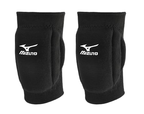 Youth Volleyball Knee Pads - Mizuno T10 Plus, Black