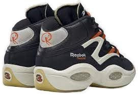 Reebok Question Pump Basketball Shoes - Black/White, Size 9M & 11W