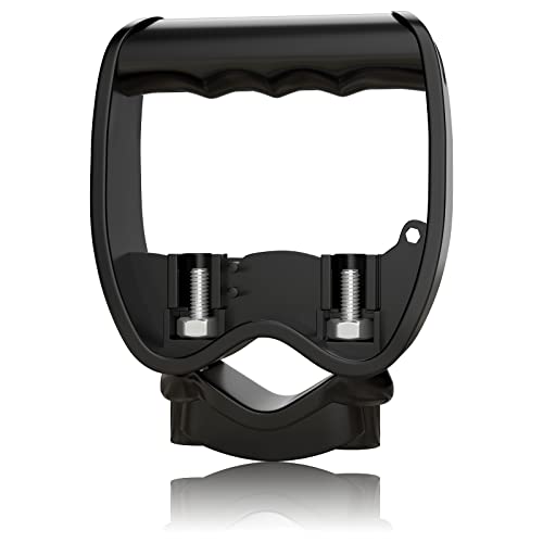 Garden Shovel Handle Attachment, Labor Saving Tool Grip for Back Saver, Work with Garden Shovels, Snow Shovels, Rakes, D Grip Ergonomic Handle Replacement, Black
