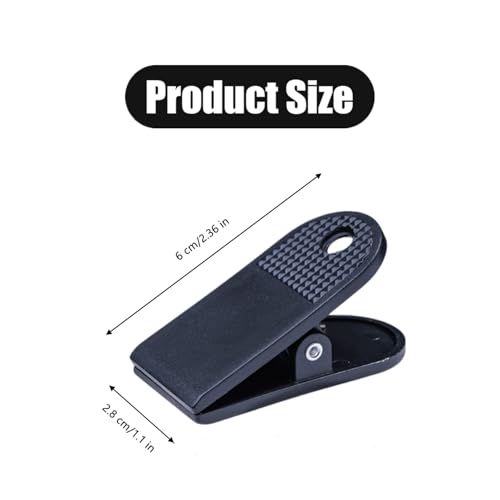 Treadmill Safety Switch Clips - 4 Pack, Red & Black