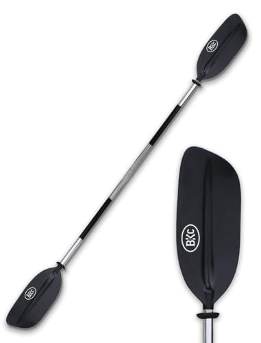 BKC KP224 86-Inch Kayak Paddle - 2-Piece Adjustable Aluminum Shaft
