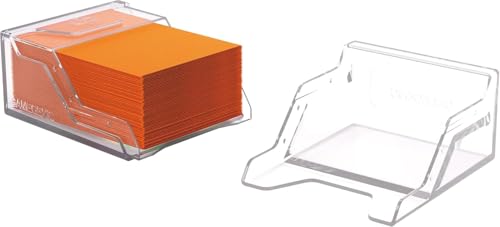Bastion 50+ XL Deck Box - Compact & Clear Storage for Trading Cards