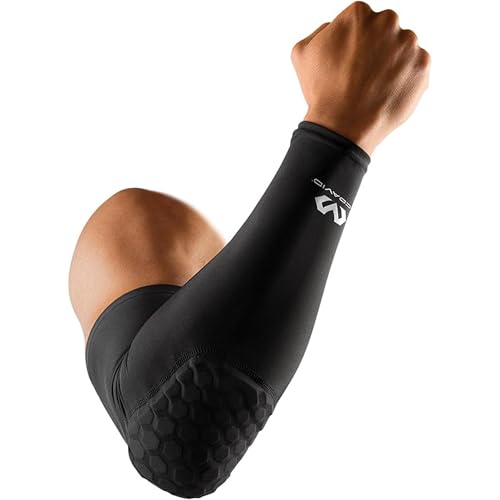 McDavid HEX Shooter Arm Sleeve Small Black Padded Compression Sports Support