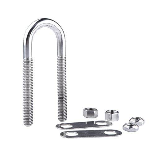 4.5 Inch U-Bolt Tie Down - 316 Stainless Steel Marine Hardware