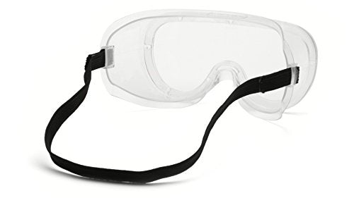 Clear Anti-Fog Ventless Safety Goggles - UV Protection