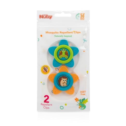 Dr. Talbot's Mosquito Clips for Baby & Toddler with Naturally
