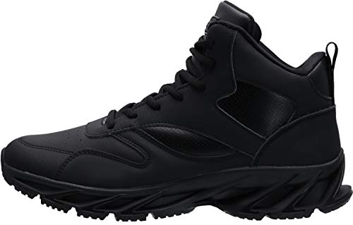 Joomra Men's High Top Athletic Sneakers - Black, Size 11/2 All Black