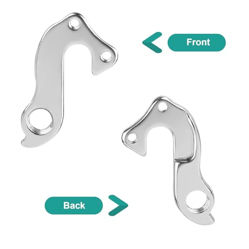 Bike Derailleur Hanger - Aluminum Replacement Hook with Screws