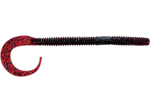 10'' Ichi Worm Floater - Plum Apple (6 Pack)
