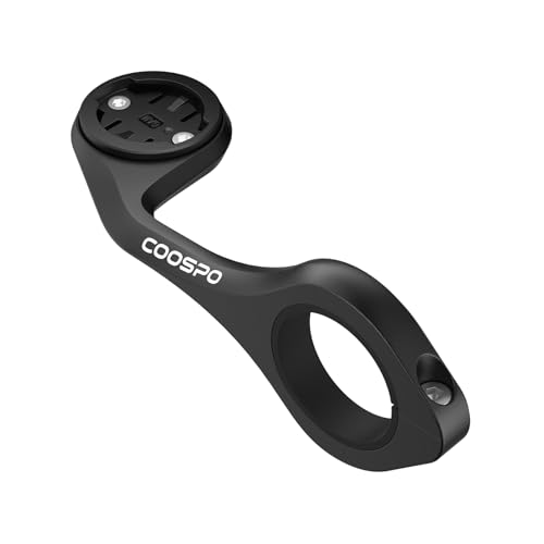 Bike Computer Mount Curved - Out Front Cycling Mount for Garmin, Wahoo, Bryton