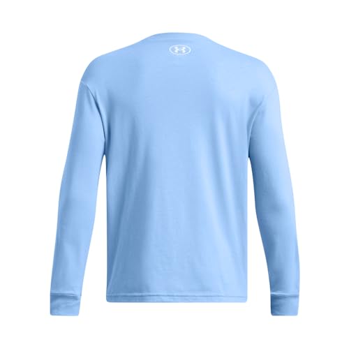 Boys' Graphic Long Sleeve Performance Shirt - Horizon Blue, Small