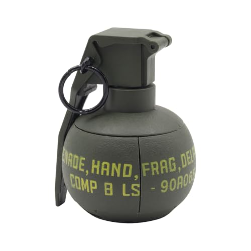 M67 Dummy Hand Grenade - Green, Tactical Movie Prop for Airsoft & Paintball