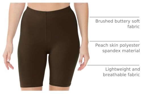 Women's Fashion Biker Shorts - Soft Butter Knit, Popular Prints