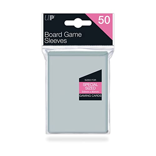 54mm x 80mm Board Game Card Sleeves - 50 Count Archival Clear