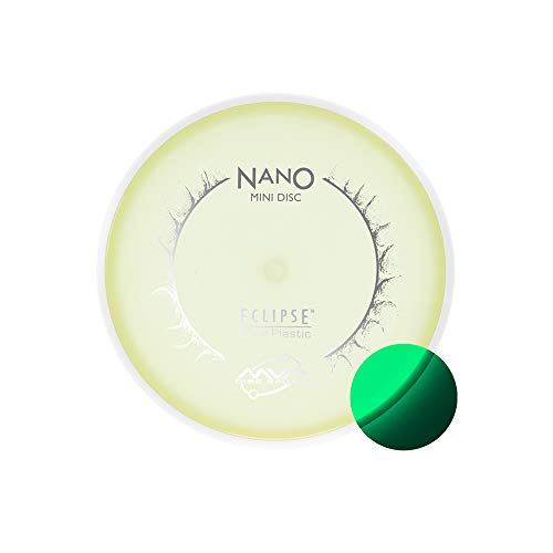 Nano Mini Disc Golf Marker - Eclipse Glow 2.0 Plastic