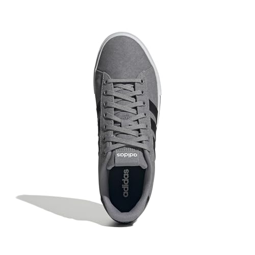 Men's Casual Skate-Inspired Sneakers - Grey/Black/White