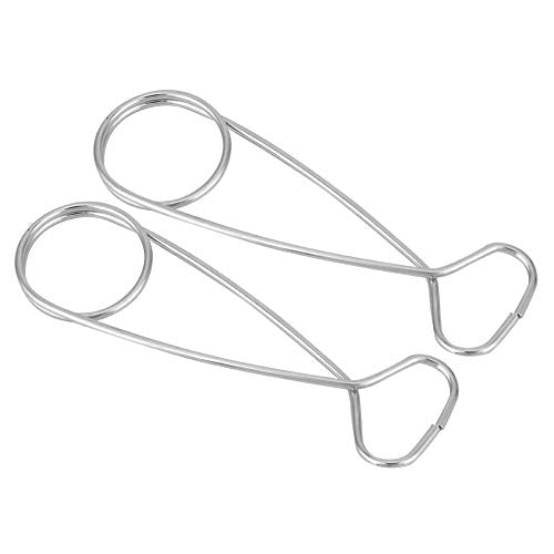 Stainless Steel Fish Mouth Jaw Spreaders - 2 Pack for Fishing & Camping