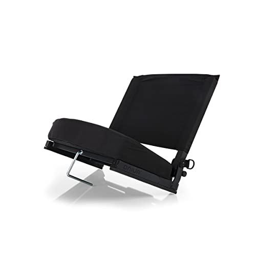 Padded Stadium Seat for Bleachers - Georgia Bulldogs - Black