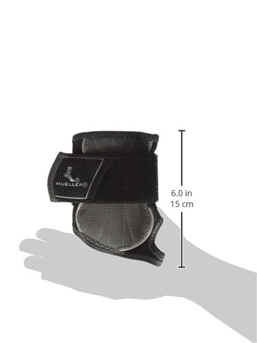 MUELLER Sports Medicine Hg80 Premium Wrist Brace, Wrist Pain Relief Support for Men and Women, Ideal for Carpal Tunnel, Tendinitis, Arthritis, Black/Gray, Small/Medium