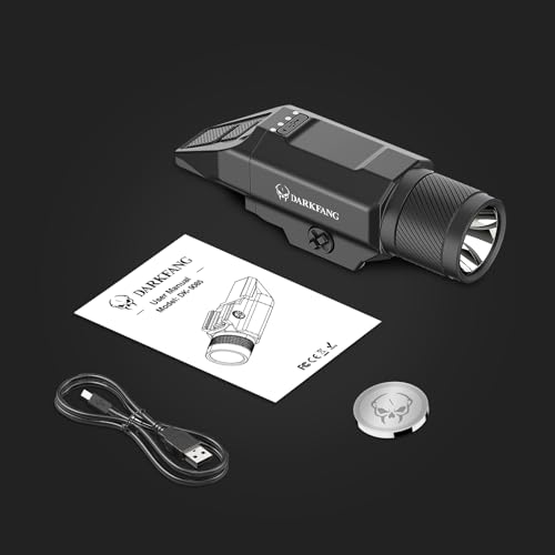 DarkFang White Low Profile 1500 Lumen Tactical Rifle/Shotgun Light