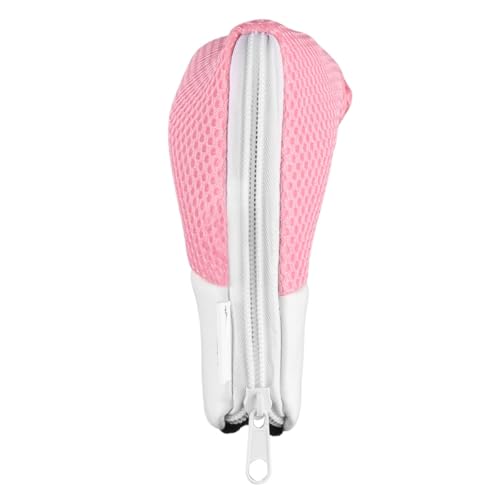 Golf Putter Head Cover with Zipper Closure - Pink