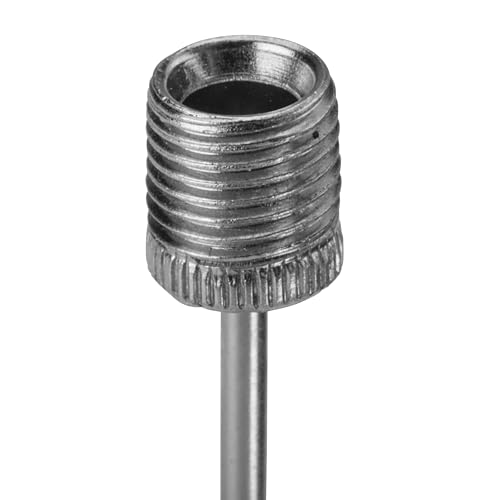 Ball Pump Needles with Metal Inflation Tips & Compact Case - Metallic