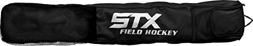 STX Prime Field Hockey Stick Bag Black - Holds Multiple Sticks, Shoes & Gear