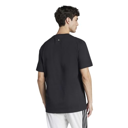 Men's Adidas Lounge Graphic T-Shirt XL Black - Casual Loungewear