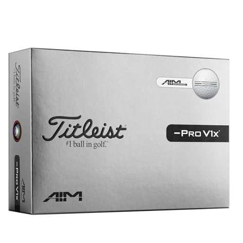 Pro V1x Left Dash Golf Balls - White, Enhanced Distance & Control