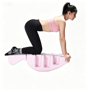 Spine Corrector - Professional Pilates Equipment for Back Pain Relief - Pink