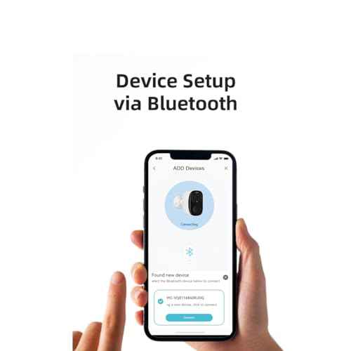 EVERSECU 2K 3MP Outdoor Wireless Security Camera Support Pairing Via Bluetooth, Rechargeable Battery-Powered WiFi Home CCTV Bullet Camera, Spotlight, PIR Motion Detection, 2-Way Audio, Night Vision