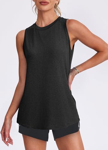 Lightweight Women's Workout Tank Top - Sleeveless Athletic Shirt for Yoga, Running, Tennis