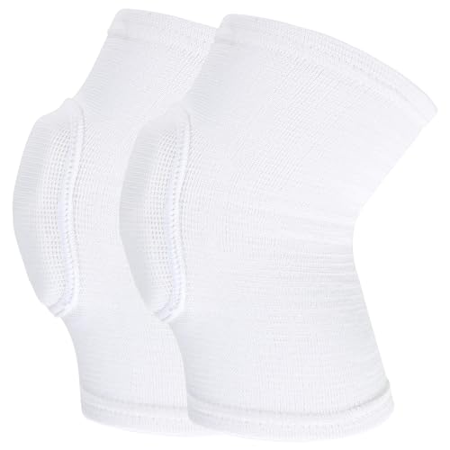 Elbow Protector Pads - Breathable Anti-Collision Design - White