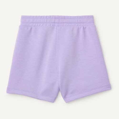 Regular-Fit Athletic Shorts for Girls - Medium Lavender