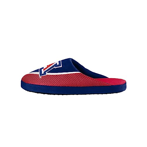 Men's NCAA Arizona Wildcats Big Logo Color Edge Slipper - Medium