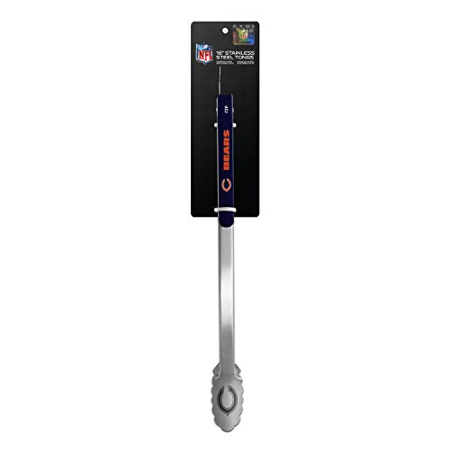 Chicago Bears BBQ Kitchen Tongs - 16-Inch Team Color Utensils