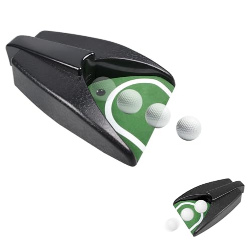 Indoor Golf Ball Return Putting Unit - Automatic Practice Hole for Golf Training