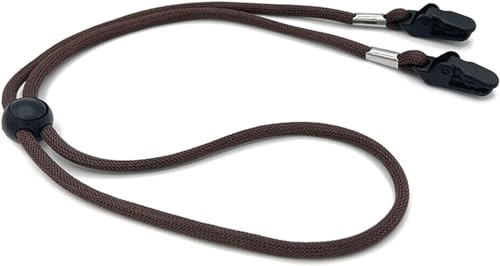 Adjustable Windproof Hat Chin Cord Clip for Travel & Fishing