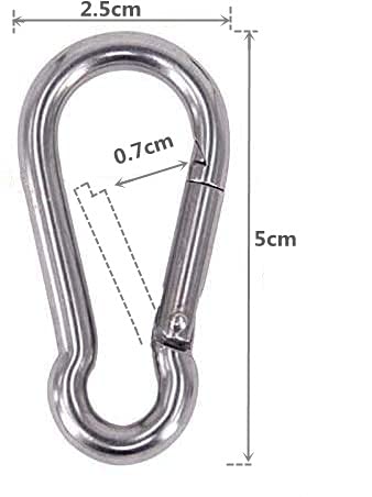 Resistance Bands Handles with Foam Grip - Black - 1 Pair