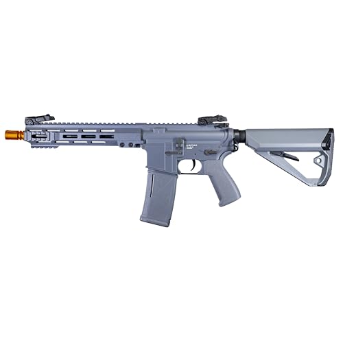 Airsoft AEG Starter Pack - 10" Polymer Electric Gun with Battery & Charger