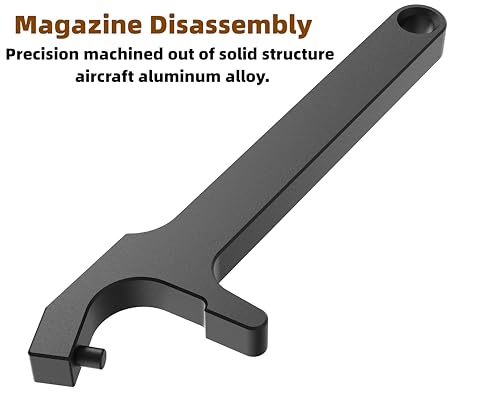 Glock Tool Kit - Magazine Disassembly & Pin Punch Tools - Black