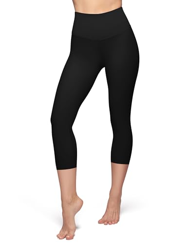 High Waisted Tummy Control Leggings for Women - Plus Size Yoga Pants