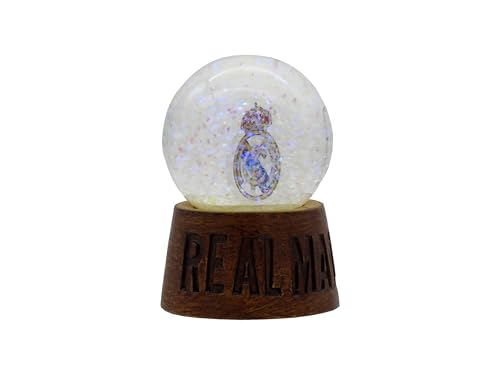 Real Madrid Snow Globe with Crest - Official Licensed Product