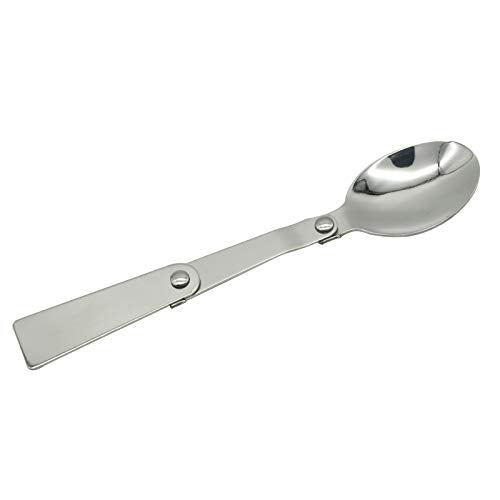 Foldable Stainless Steel Spoon and Fork Set - Portable Camping Utensils