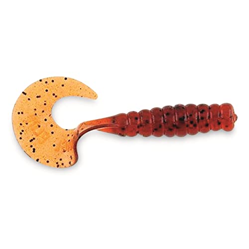 Power Grubs Fishing Soft Bait - Pumpkinseed, 2" (20 Count)