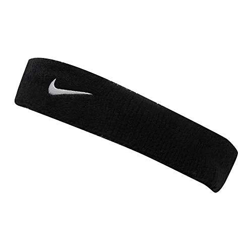 Swoosh Headband - One Size Obsidian/White