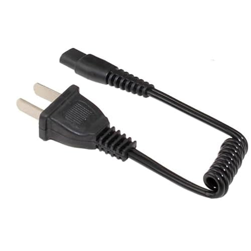 Universal Stun Gun Charging Cord, 2-Hole Replacement Cable - 12 Inches