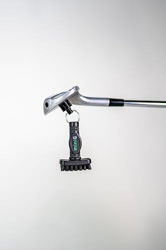 Mini Golf Brush with Detachable Magnet - Black